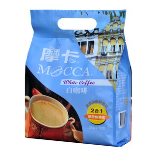 [摩卡咖啡 MOCCA] 白咖啡二合一(無糖)(25g/15入)