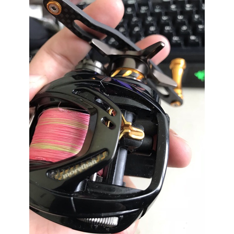 Daiwa Morethan 2019PE-TW含改裝握把丸