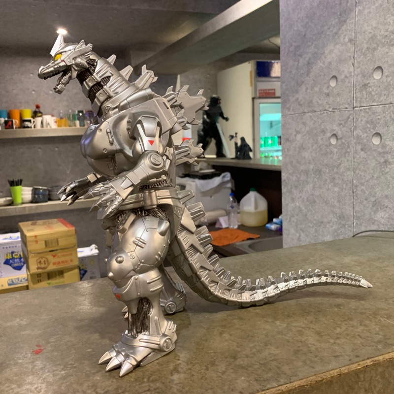 萬代 BANDAI 哥吉拉 Godzilla 怪獸王系列 軟膠  機龍 機械哥吉拉 大 軟膠 高約30cm