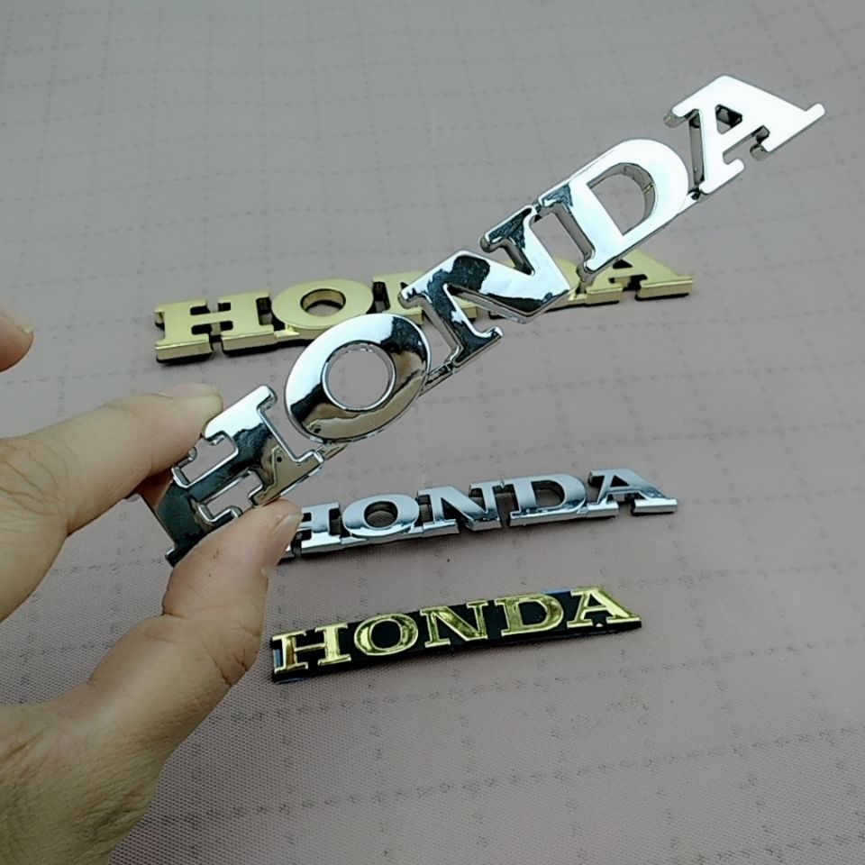 HONDA 2 件/包摩托車標誌貼紙配件適用於本田 Click 125i Vario125i Adv 150