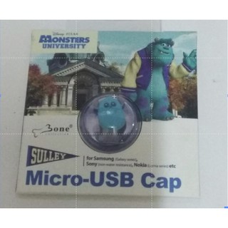 ✨怪獸電力公司 怪獸大學 毛怪 Micro USB防塵塞✨