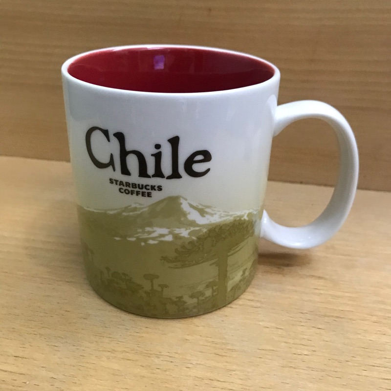 即將絕版～Starbucks 智利Chile icon城市杯