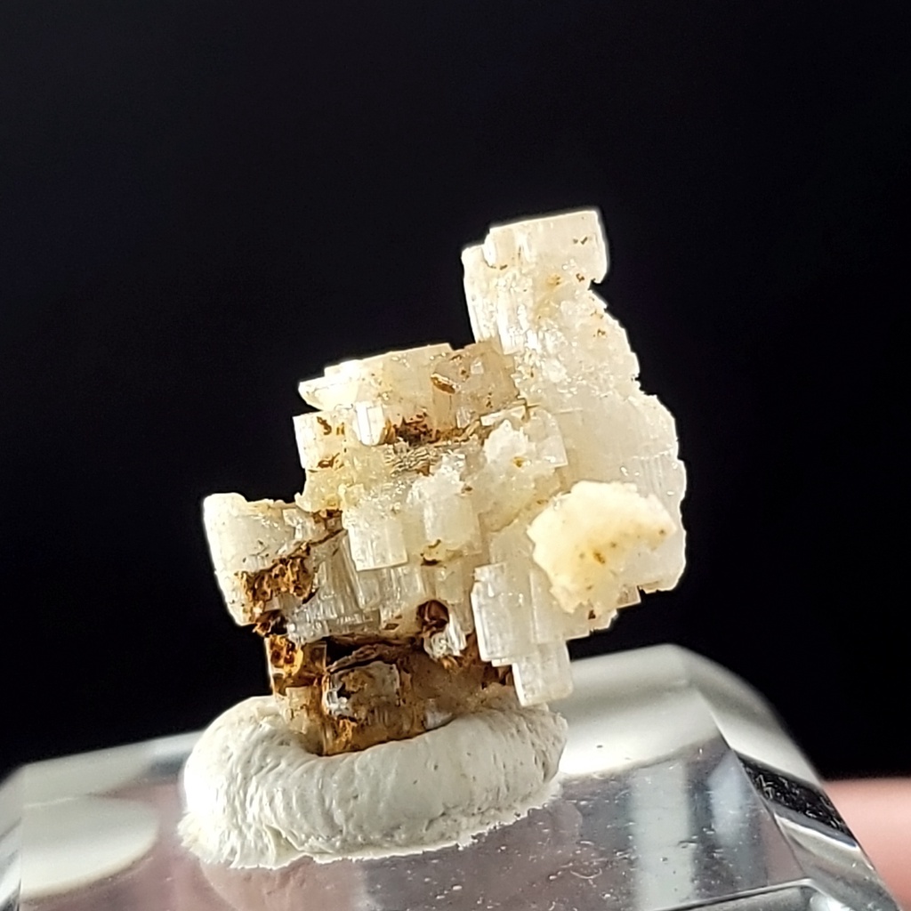．艾莉希亞寶石水晶．17 白鉛礦 Cerussite 白鉛礦礦標 廣西桂林白鉛礦