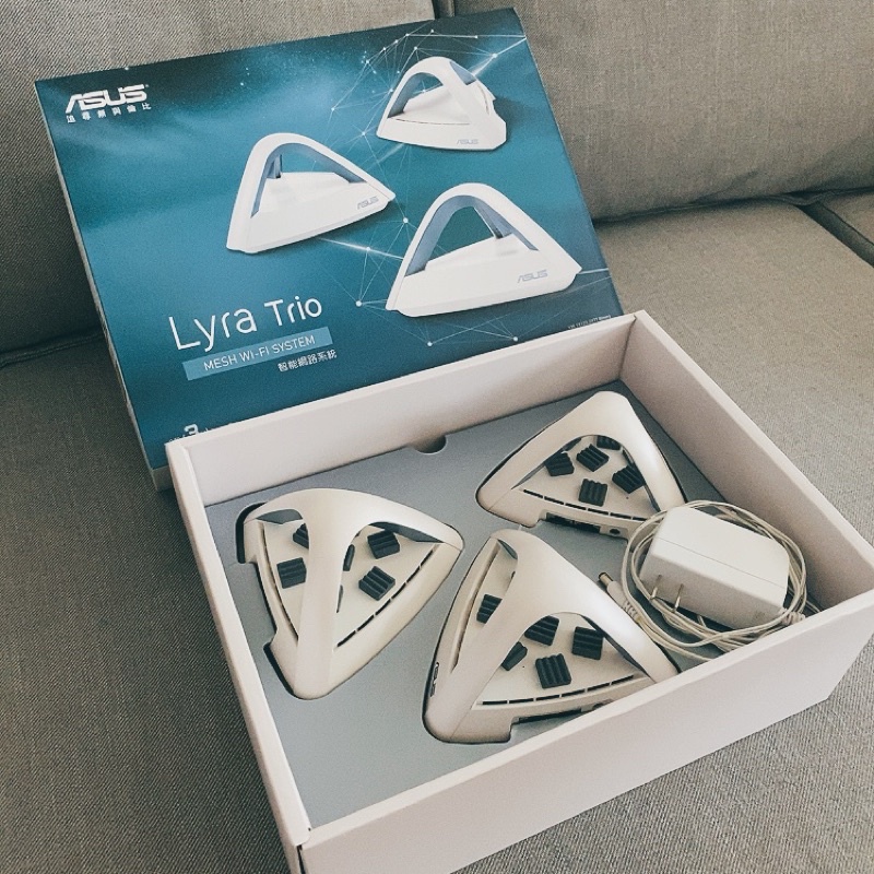 Asus Lyra Trio Mesh Wi-Fi System 智能網路系統