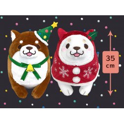 [預購][日本空運景品]最後一組 麻糬柴 2019 忠犬 柴犬 聖誕 TOREBA 抓樂霸 Mochi Shiba