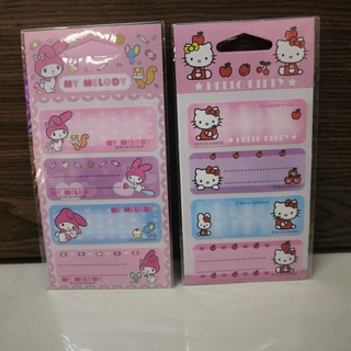 Hello Kitty 美樂蒂 留言貼紙 貼紙