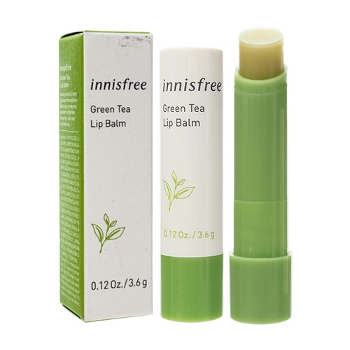 韓國 Innisfree 綠茶護唇膏(3.6g)【小三美日】D278056