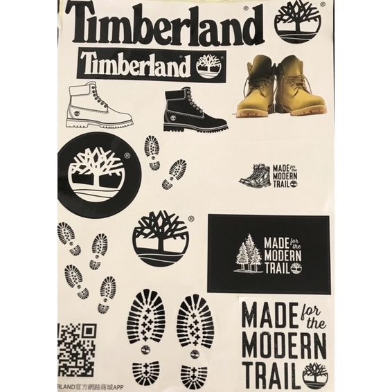 Timberland Logo黃靴貼紙 萬用旅行箱貼紙 貼紙 no disturb