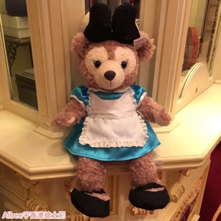 ::香港迪士尼樂園代購::雪莉玫 ShellieMay 愛麗絲造型套裝 S號服飾組 不含娃娃 服裝組