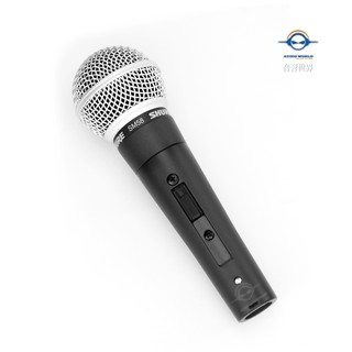 【音響密室】Shure SM58S麥克風舞台演專業錄音-搭配5米Pro Co美製線材