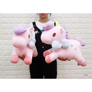 【三麗鷗正版】獨角馬 獨角獸 約38-45公分 雙子星獨角獸 雙子星彩虹馬 粉紅馬 彩虹馬 雙子星獨角獸抱枕