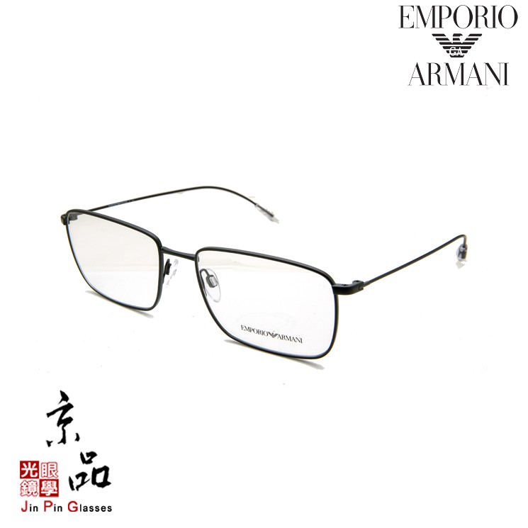 【EMPORIO ARMANI】EA 1106 3014 霧黑色 金屬方框 亞曼尼精品鏡框 公司貨 JPG 京品眼鏡