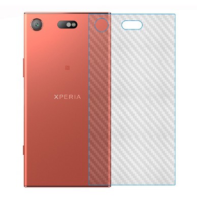 ❤潮流3C❤ SONY XZ1C 背膜 後膜【碳纖維背膜】 卡夢 紋路背膜 機身背膜 保護膜 防刮