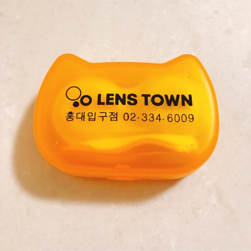 可愛隱形 眼鏡護理盒 隱形眼鏡盒 韓國LENS TOWN 龍貓 卡通 KITTY 凱蒂貓