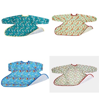 【LMW親子選品】🌿英國 Tidy TOT - 魔鬼氈防髒防水圍兜🌿矽膠圍兜 防水圍兜 寶寶圍兜 吃飯圍兜