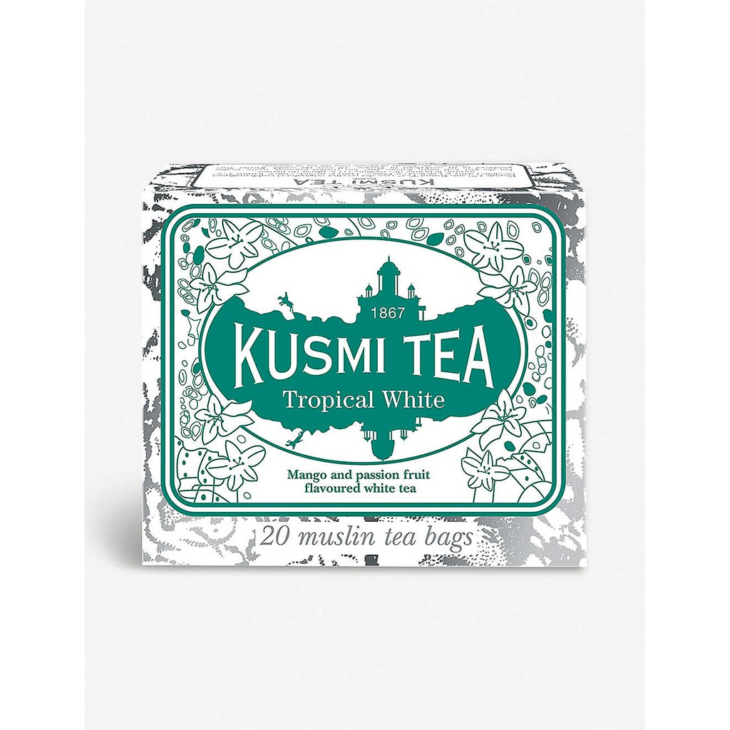 Kusmi Tea Tropical White 茶包-36包 x 10g (出清現貨）