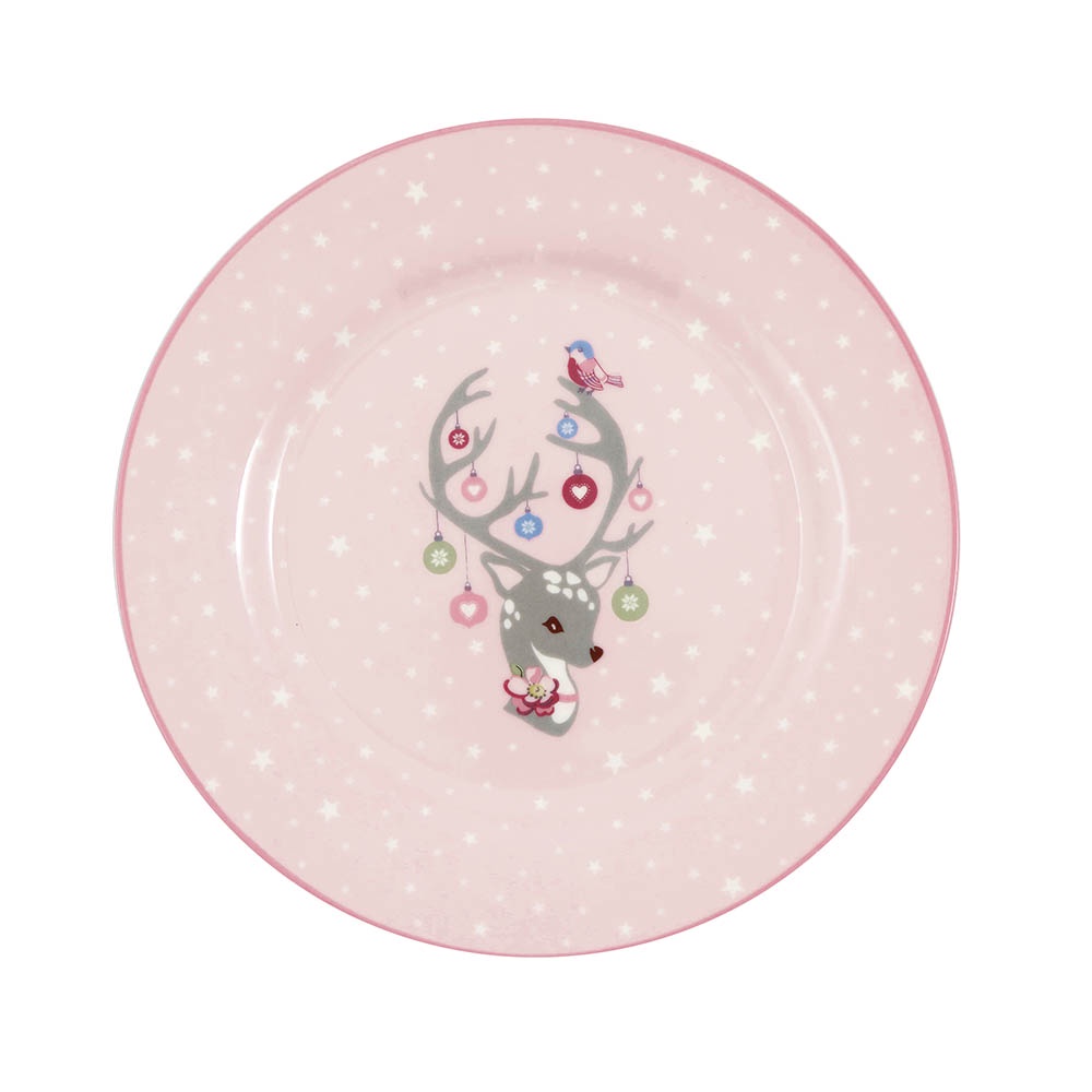 【丹麥GreenGate】Dina pale pink 兒童餐盤20cm《WUZ屋子-台北》兒童 餐盤 盤