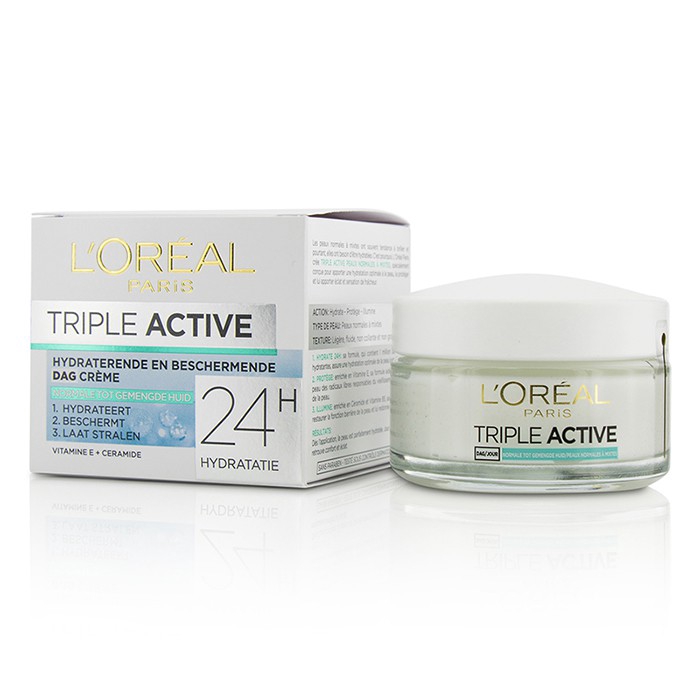 萊雅 - 三重活性多重保護24H保濕日霜Triple Active Multi-Protective Day Cream