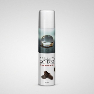 (活動商品)下雨天必備 A GO DRY 氟素防水噴霧劑 270ml 包裝 B 鞋類除臭噴劑 270ML 包裝