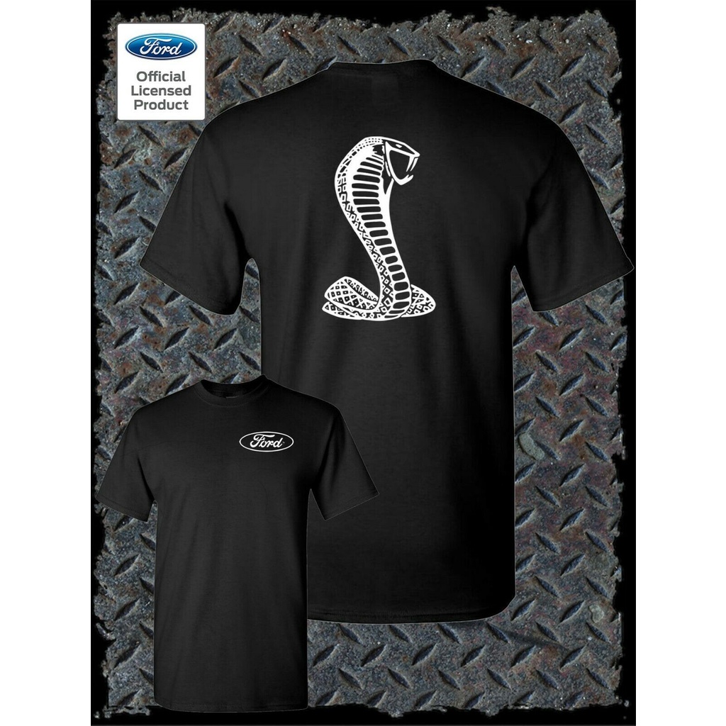 授權福特謝爾比眼鏡蛇產品野馬 Gt500 定制趣味短袖 T 恤