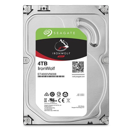 希捷那嘶狼Seagate IronWolf 4TB NAS專用硬碟(ST4000VN008)