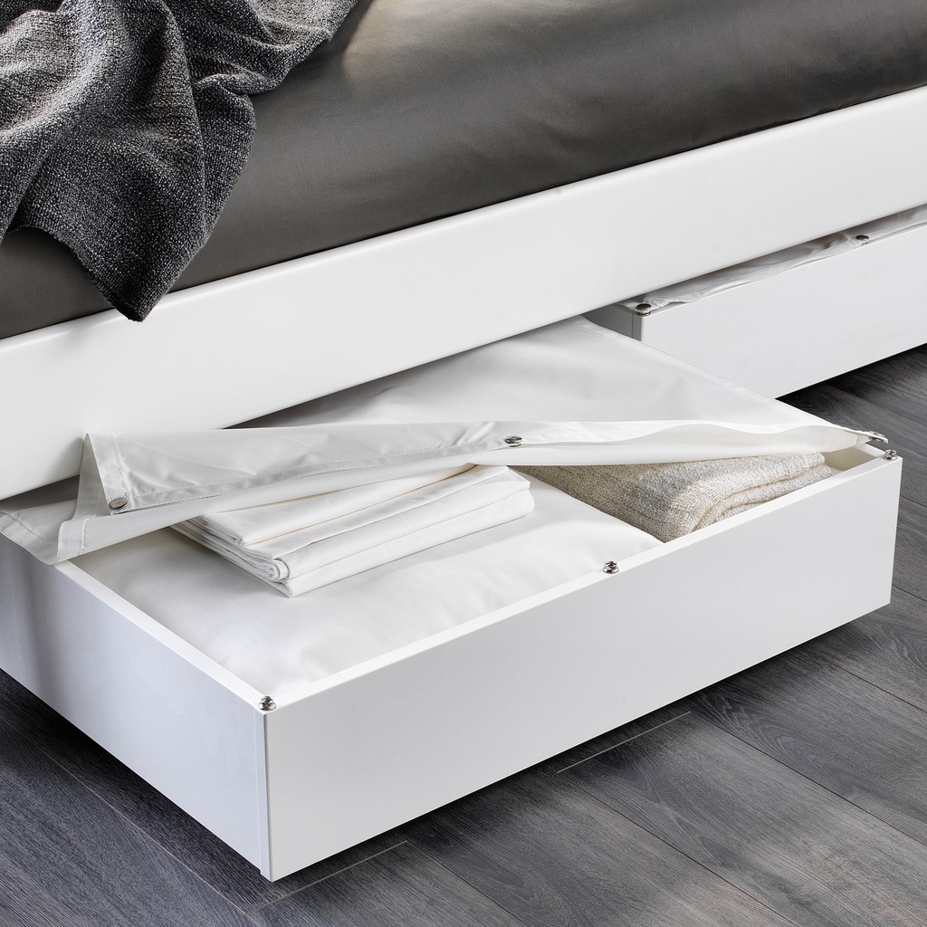 北歐LOFT風格IKEA宜家VARDÖ床底收納盒/床底抽屜/白色/二手八成新/一件原$990特$580/二件特$1100