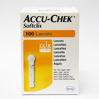 羅氏Accu-Chek 舒柔採血針 SOFTCLIX (100支/盒) 台灣羅氏原廠公司貨 羅氏血糖機專用