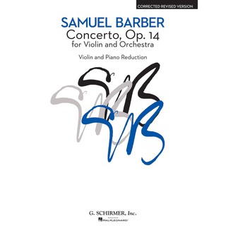 Samuel Barber Concerto Op. 14 For Violin And Orchestra改鋼琴伴奏