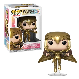 FUNKO POP 324 神力女超人1984 盔甲 Gold 飛行版 代理版