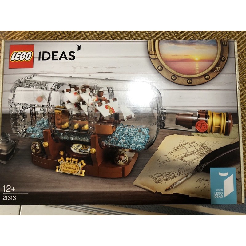 LEGO 21313 瓶中船 idea系列