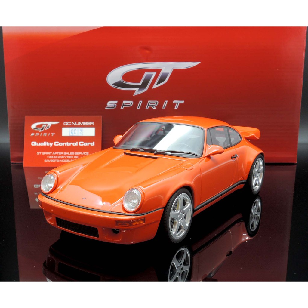 【M.A.S.H】現貨瘋狂價 GT Spirit 1/18 Porsche RUF 964 SCR 4.2 Orange