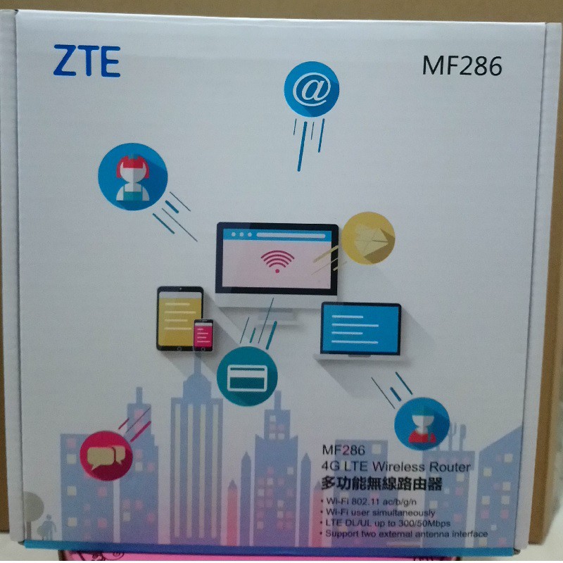 ZTE MF286 4G LTE Wireless Router 多功能無線路由器