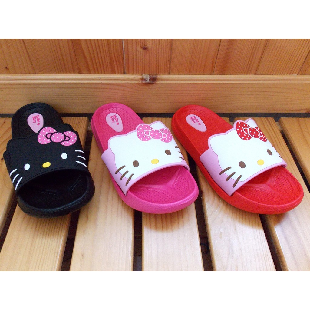 三麗鷗 hello kitty造型兒童拖鞋 防滑防水拖鞋 三色可選 - 現貨 | BeeCost