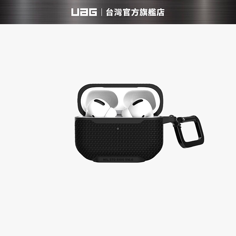 【UAG】AirPods Pro MagSafe耐衝擊保護殼-尼龍黑