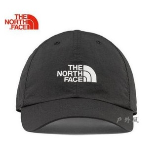 【The North Face】抗UV遮陽帽 黑色