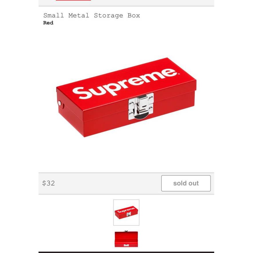 supreme storage box
