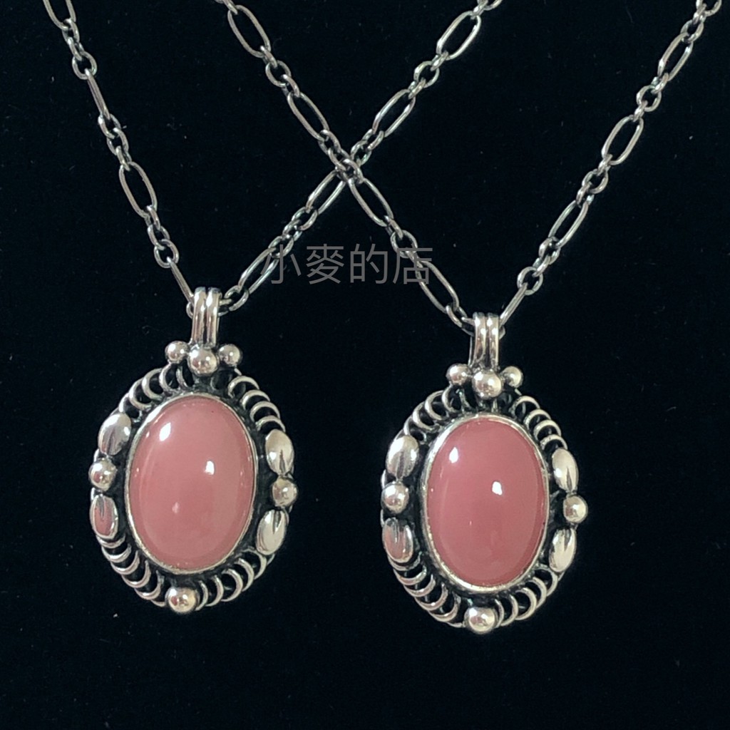小麥的店 實品拍攝 航空限定版 Georg Jensen 喬治傑生1995年度項鍊復刻版 石榴晶 蝦皮購物