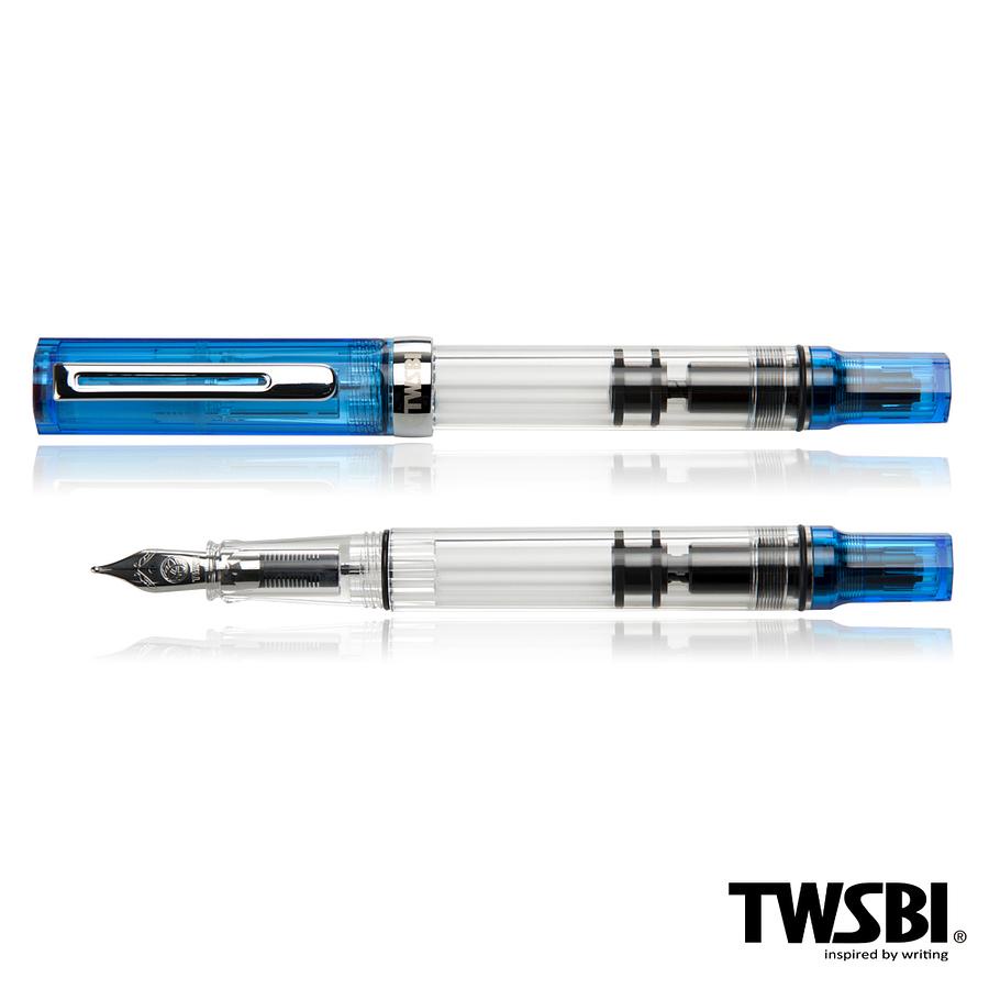 TWSBI ECO活塞上墨鋼筆/ 果凍藍/ F eslite誠品