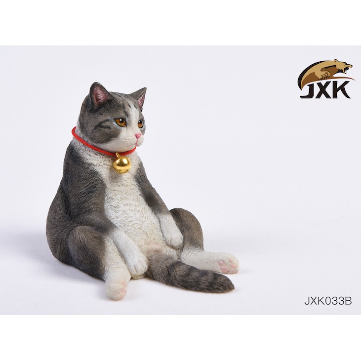 那間模型】JXK 1:6 坐姿花貓橘貓貓貓咪家貓模型公仔玩具生日禮物jxk033 | 蝦皮購物