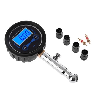 PCF* 數字輪胎壓力表 0-200PSI 汽車輪胎壓力表適用於卡車汽車摩托車背光液晶顯示屏