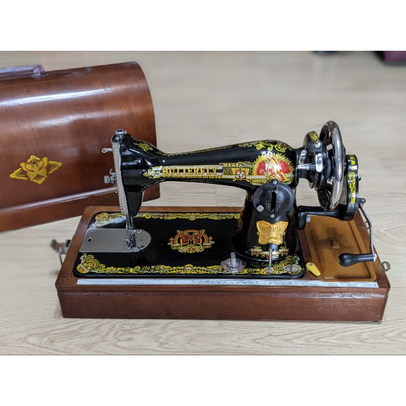 蝴蝶牌 老式 復古 古董 縫紉機 中華民國製作