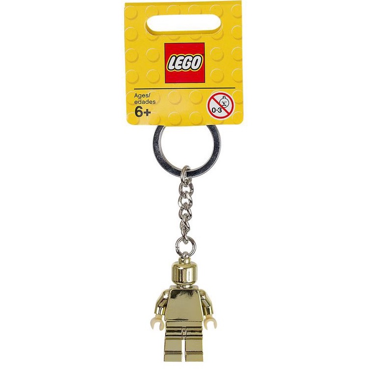 【樂GO】LEGO 850807 小金人 鑰匙圈 Gold Minifigure 樂高鑰匙圈 樂高正版