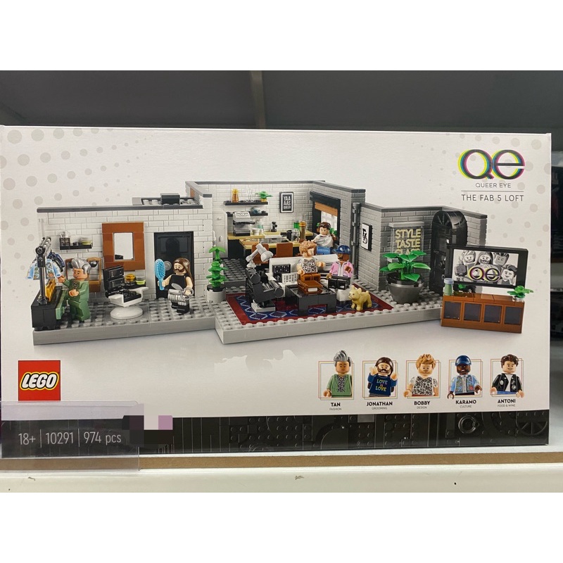 LEGO 10291 創意系列 酷男的異想世界 樂高盒組