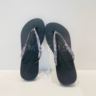 Motus | Havaianas 哈瓦仕 黑 亮粉 厚底 夾腳拖 41447640090W