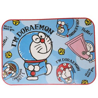 大賀屋 日貨 哆啦A夢 法蘭絨 毯 DORAEMON 毛毯 被子 懶人毯 毯子 嬰兒被 披肩 正版 J00015115