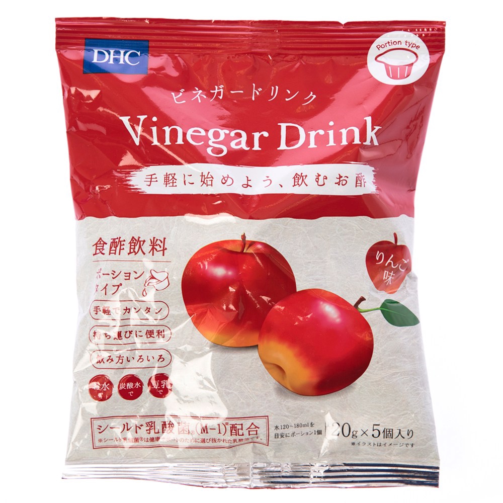 日本 SAKURA 乳酸菌果醋球 20gx5個 蘋果風味 DHC