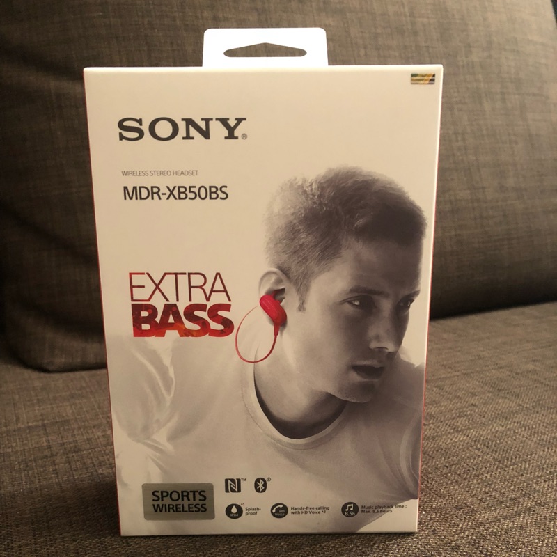 Sony EXTRA BASS重低音 運動耳機