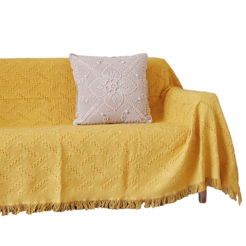 北歐雙面沙發布全蓋純色沙發巾毯子單人網紅沙發套罩沙發墊蓋布罩