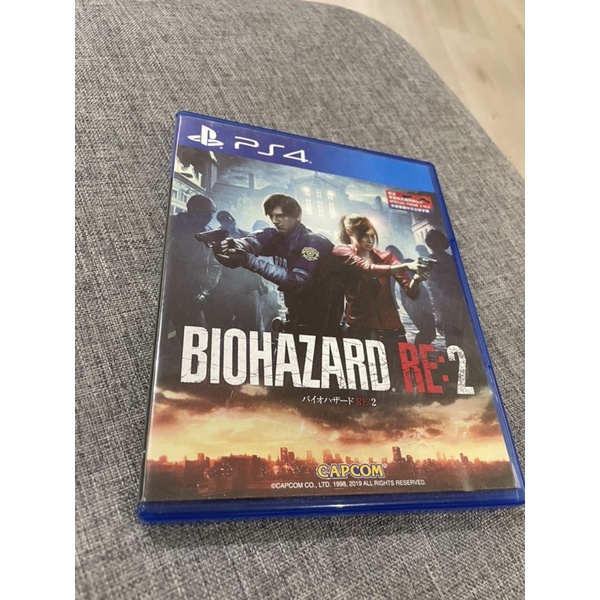 PS4遊戲 惡靈古堡 2 重製版 BIOHAZARD RE:2 中文版 二手