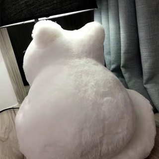 🍀咕嚕嚕🍀貓公仔 毛絨玩具 模擬貓咪 寵物貓玩偶 少女心可愛趴趴貓咪玩偶抱枕 女友生日禮物